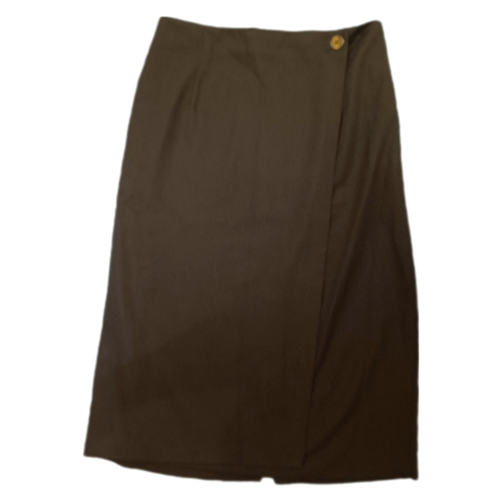 Womens long Casual Black Vintage Skirt